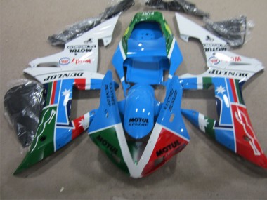 Best 2004-2005 Blue Red Green Motul Honda CBR1000RR Replacement Fairings