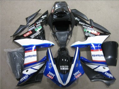 Best 2004-2005 Black White Blue Sterilgarda Volvo Honda CBR1000RR Motorcycle Fairings Kit