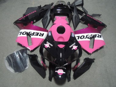 Best 2004-2005 Black Pink Repsol Honda CBR1000RR Motorcycle Bodywork