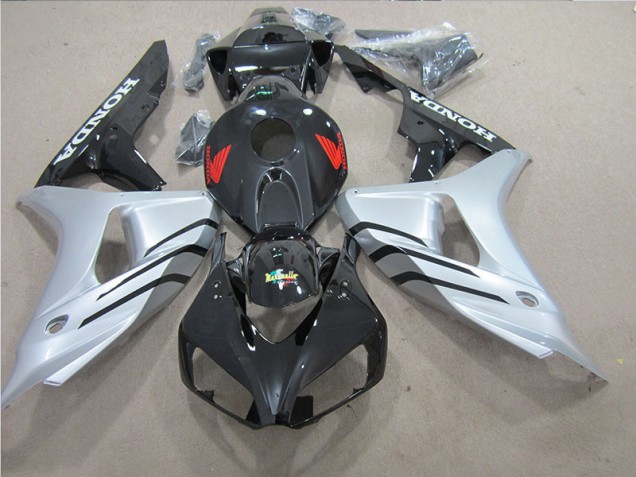 Best 2006-2007 Black Silver Red Decal Honda CBR1000RR Motorbike Fairings Best 2006-2007 Black Silver Red Decal Honda CBR1000RR Motorbike Fairings