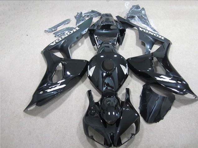 Best 2006-2007 Black White Decal Honda CBR1000RR Motorcycle Fairing Kits Best 2006-2007 Black White Decal Honda CBR1000RR Motorcycle Fairing Kits