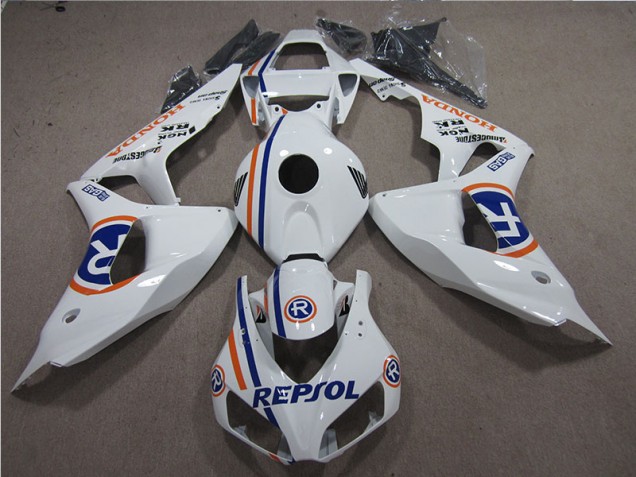 Best 2006-2007 White Blue Repsol Honda CBR1000RR Bike Fairing Kit Best 2006-2007 White Blue Repsol Honda CBR1000RR Bike Fairing Kit
