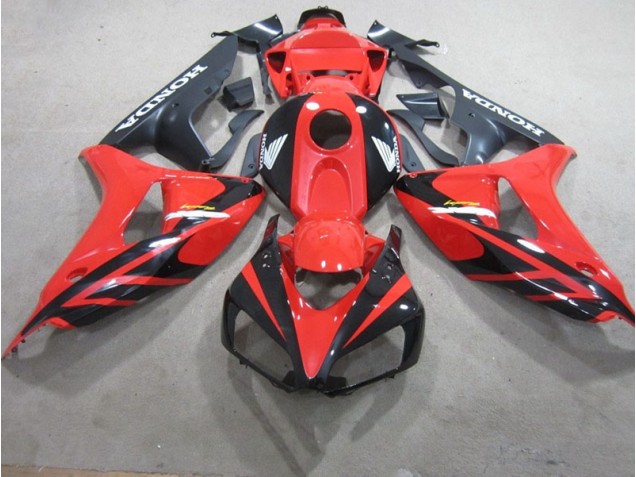 Best 2006-2007 Red Black Fireblade Honda CBR1000RR Motorbike Fairing Best 2006-2007 Red Black Fireblade Honda CBR1000RR Motorbike Fairing