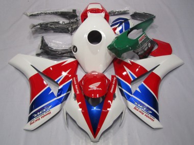 Best 2008-2011 Red White Blue Honda CBR1000RR Motorcycle Fairing