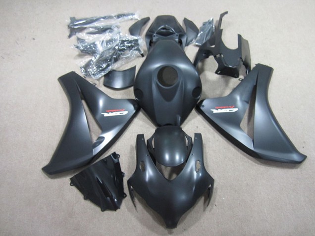 Best 2008-2011 Black Red Fireblade Honda CBR1000RR Motorcycle Fairing Kit