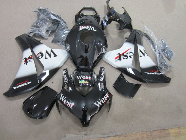 Best 2008-2011 Black West Honda CBR1000RR Bike Fairings Best 2008-2011 Black West Honda CBR1000RR Bike Fairings