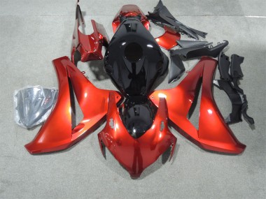 Best 2008-2011 Black Red Honda CBR1000RR Moto Fairings