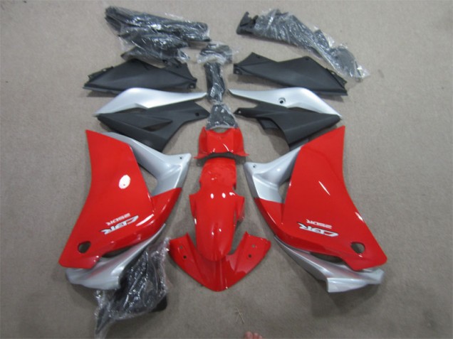 Best 2011-2013 Red Silver Black Honda CBR125R Motorbike Fairing