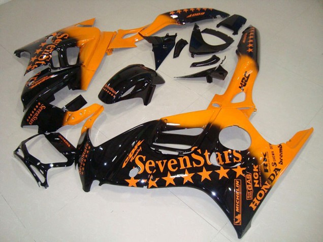 Best 1995-1998 Black Orange SevenStars Honda CBR600 F3 Motor Fairings Best 1995-1998 Black Orange SevenStars Honda CBR600 F3 Motor Fairings