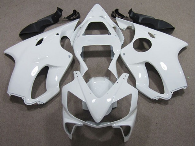 Best 2001-2003 White Honda CBR600 F4i Motorcycle Fairings Kit