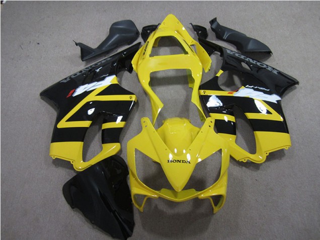 Best 2001-2003 Yellow Black Honda CBR600 F4i Motorcylce Fairings