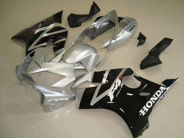 Best 2004-2007 Black Silver Honda CBR600 F4i Motorbike Fairings Best 2004-2007 Black Silver Honda CBR600 F4i Motorbike Fairings