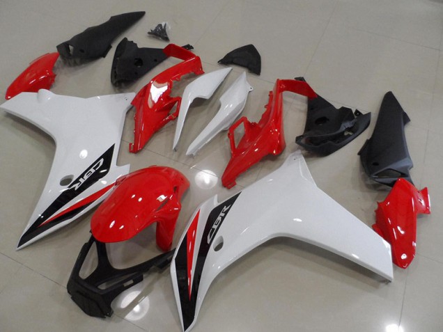 Best 2011-2013 Red Black White Honda CBR600F Motorcyle Fairings Best 2011-2013 Red Black White Honda CBR600F Motorcyle Fairings