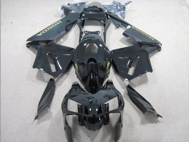Best 2003-2004 Black Gold Decal Honda CBR600RR Motorbike Fairing Best 2003-2004 Black Gold Decal Honda CBR600RR Motorbike Fairing