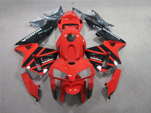Best 2005-2006 Red Black Honda CBR600RR Replacement Fairings Best 2005-2006 Red Black Honda CBR600RR Replacement Fairings