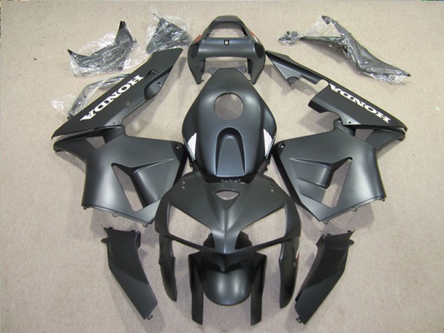 Best 2005-2006 Black Honda CBR600RR Motorcycle Fairings Kit Best 2005-2006 Black Honda CBR600RR Motorcycle Fairings Kit