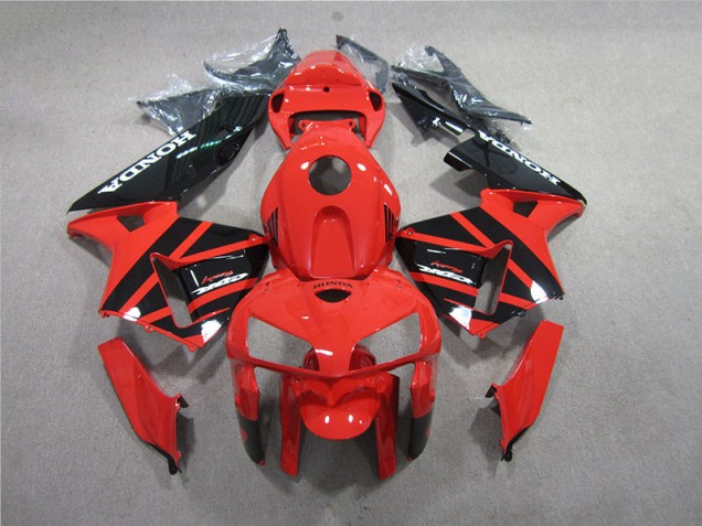 Best 2005-2006 Red Black Honda CBR600RR Motorcycle Replacement Fairings Best 2005-2006 Red Black Honda CBR600RR Motorcycle Replacement Fairings