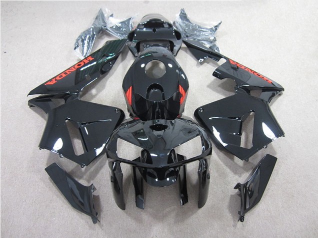 Best 2005-2006 Black with Red Honda CBR600RR Motorcycle Bodywork Best 2005-2006 Black with Red Honda CBR600RR Motorcycle Bodywork