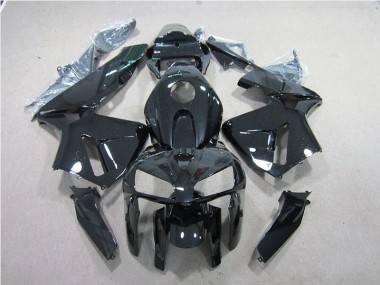 Best 2005-2006 Black Honda CBR600RR Replacement Fairings