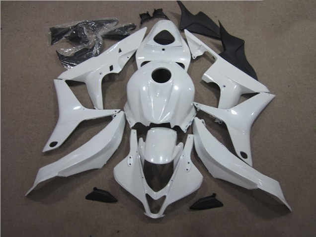 Best 2007-2008 White Honda CBR600RR Bike Fairings Best 2007-2008 White Honda CBR600RR Bike Fairings