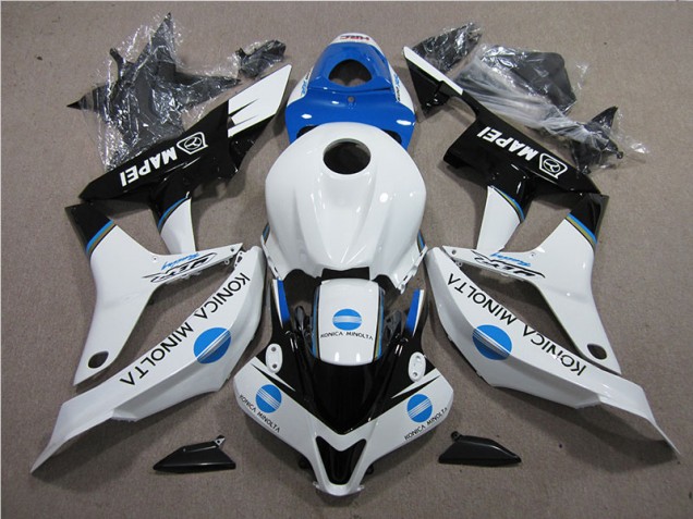 Best 2007-2008 Blue White Black Konica Minolta MAPEI Honda CBR600RR Moto Fairings Best 2007-2008 Blue White Black Konica Minolta MAPEI Honda CBR600RR Moto Fairings