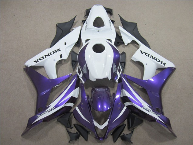 Best 2007-2008 Purple White Honda CBR600RR Motor Bike Fairings Best 2007-2008 Purple White Honda CBR600RR Motor Bike Fairings