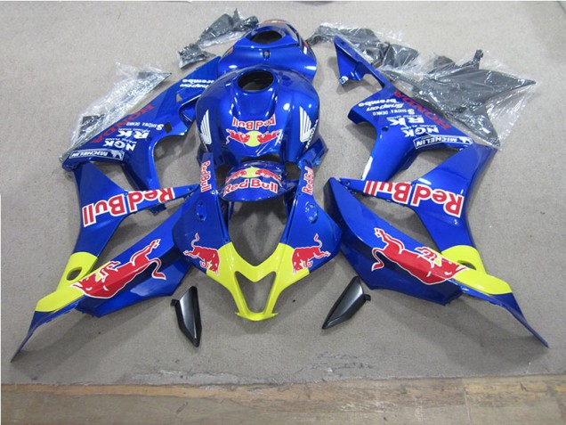 Best 2007-2008 Blue Red Bull Honda CBR600RR Motorcycle Bodywork Best 2007-2008 Blue Red Bull Honda CBR600RR Motorcycle Bodywork