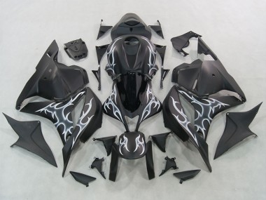 Best 2007-2008 Black Honda CBR600RR Motorbike Fairing Kits