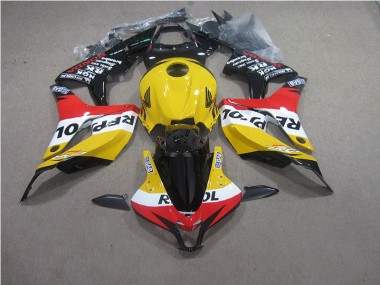 Best 2007-2008 Yellow Red Black Repsol Honda CBR600RR Moto Fairings