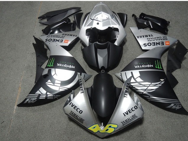 Best 2007-2008 Black Silver Monster IVECO 46 Honda CBR600RR Motorcyle Fairings Best 2007-2008 Black Silver Monster IVECO 46 Honda CBR600RR Motorcyle Fairings
