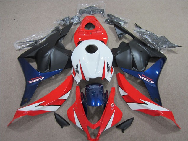 Best 2009-2012 White Red Blue Honda CBR600RR Motorcycle Fairings Kits Best 2009-2012 White Red Blue Honda CBR600RR Motorcycle Fairings Kits