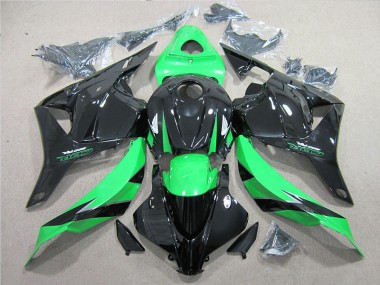 Best 2009-2012 Black Green Honda CBR600RR Moto Fairings