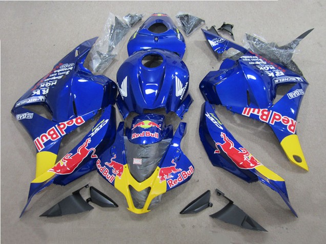 Best 2009-2012 Blue Red Bull Honda CBR600RR Motor Bike Fairings Best 2009-2012 Blue Red Bull Honda CBR600RR Motor Bike Fairings