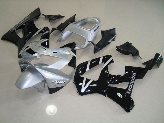 Best 2000-2001 Black Silver Honda CBR900RR 929 Replacement Fairings Best 2000-2001 Black Silver Honda CBR900RR 929 Replacement Fairings
