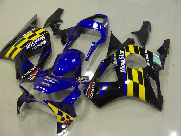 Best 2002-2003 Blue Telefunica Movistar Castrol Honda CBR900RR 954 Motorbike Fairing Best 2002-2003 Blue Telefunica Movistar Castrol Honda CBR900RR 954 Motorbike Fairing