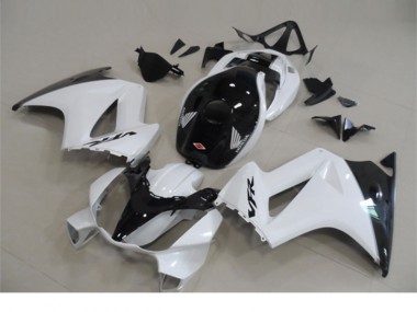 Best 2002-2013 White Black Honda VFR800 Bike Fairing Kit