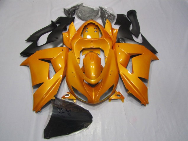 Best 2006-2007 Orange Kawasaki ZX10R Bike Fairing Best 2006-2007 Orange Kawasaki ZX10R Bike Fairing