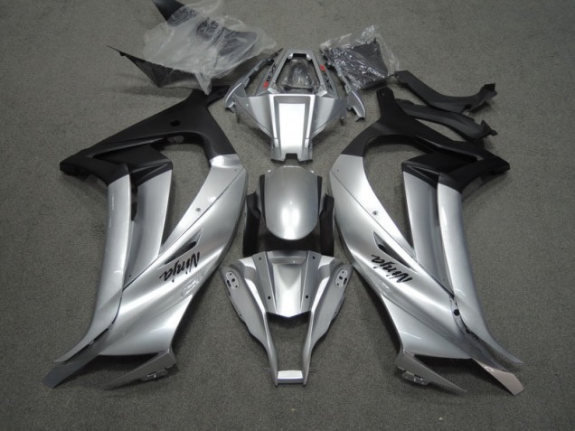 Best 2011-2015 Silver Black Ninja Kawasaki ZX10R Motorcycle Replacement Fairings Best 2011-2015 Silver Black Ninja Kawasaki ZX10R Motorcycle Replacement Fairings