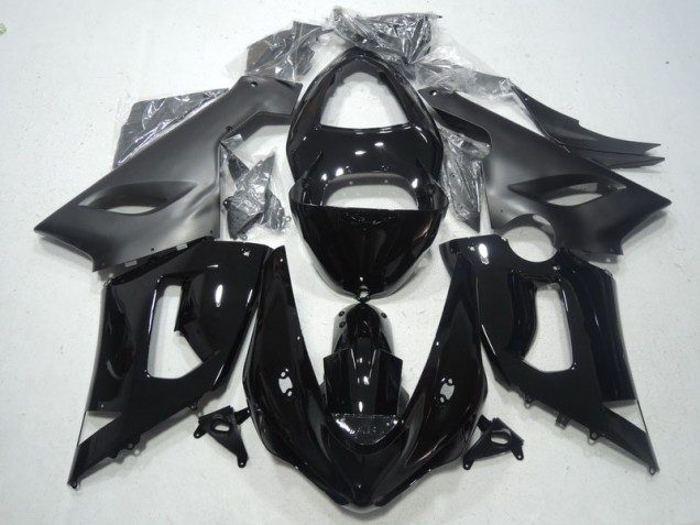 Best 2005-2006 Black Kawasaki ZX6R Motorbike Fairing