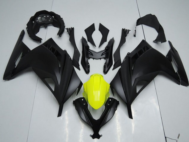 Best 2013-2016 Black Yellow Kawasaki ZX300R Replacement Motorcycle Fairings Best 2013-2016 Black Yellow Kawasaki ZX300R Replacement Motorcycle Fairings