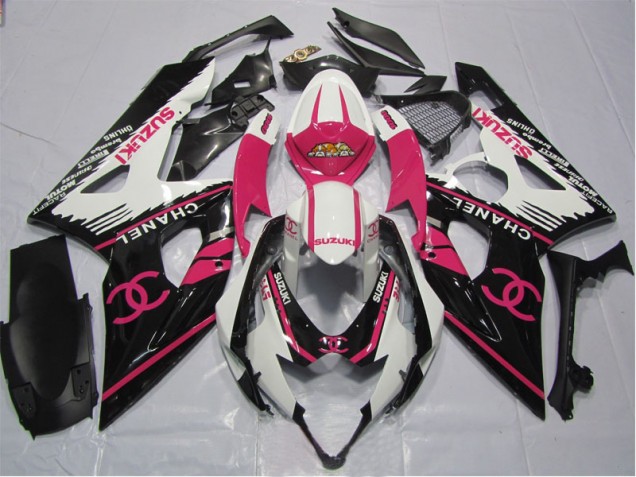 Best 2005-2006 Pink Chanel Suzuki GSXR1000 Motorbike Fairing Best 2005-2006 Pink Chanel Suzuki GSXR1000 Motorbike Fairing