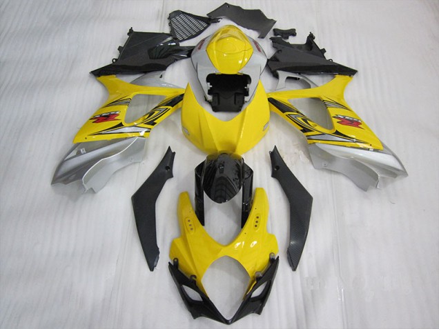 Best 2007-2008 Yellow Black Suzuki GSXR1000 Motorbike Fairings Best 2007-2008 Yellow Black Suzuki GSXR1000 Motorbike Fairings