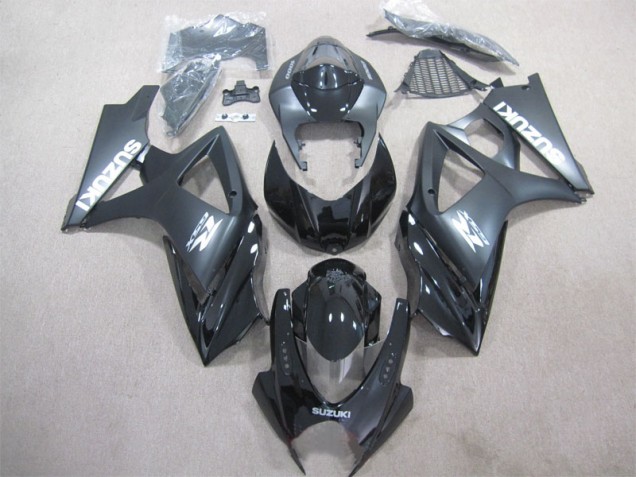 Best 2007-2008 Black Suzuki GSXR1000 Motorcyle Fairings Best 2007-2008 Black Suzuki GSXR1000 Motorcyle Fairings