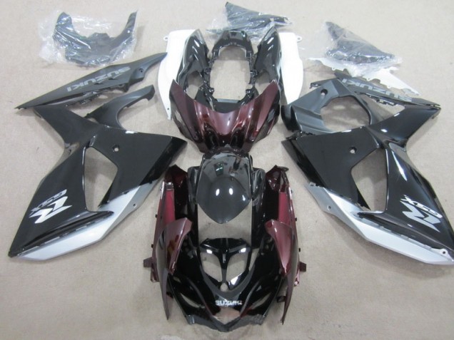Best 2009-2016 Black Suzuki GSXR1000 Replacement Fairings