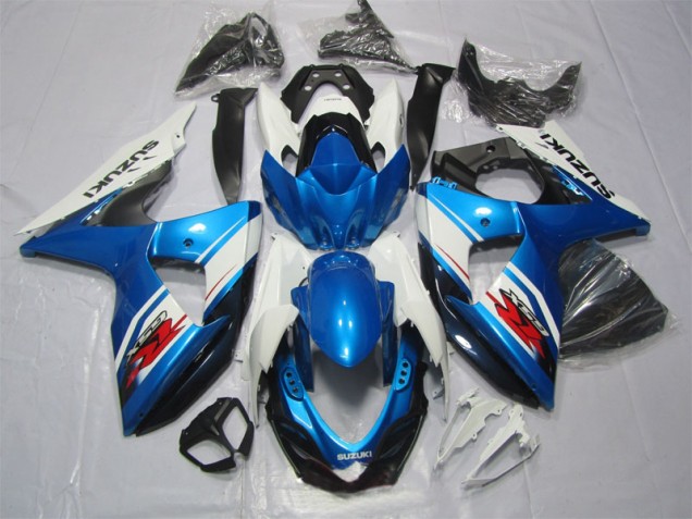 Best 2009-2016 Blue White Suzuki GSXR1000 Replacement Motorcycle Fairings Best 2009-2016 Blue White Suzuki GSXR1000 Replacement Motorcycle Fairings
