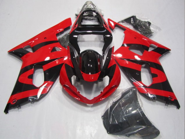 Best 2001-2003 Black Red Suzuki GSXR600 Motorbike Fairing Best 2001-2003 Black Red Suzuki GSXR600 Motorbike Fairing