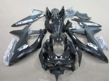 Best 2008-2010 Black Suzuki GSXR600 Motorbike Fairing