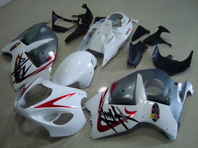 Best 1996-2007 White Black Suzuki GSXR1300 Hayabusa Motorcycle Fairing Kit Best 1996-2007 White Black Suzuki GSXR1300 Hayabusa Motorcycle Fairing Kit