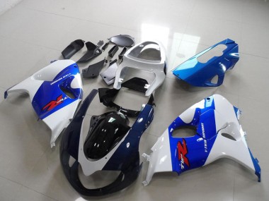 Best 1998-2003 Blue White Suzuki TL1000R Motorcycle Fairing