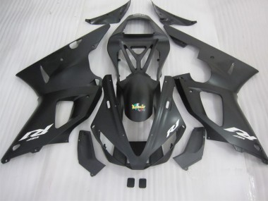 Best 2000-2001 Black White Decal Yamaha YZF R1 Motorcycle Fairings